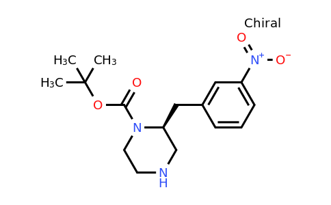 CAS 1260615-79-9 | (S)-2-(3-Nitro-benzyl)-piperazine-1-carboxylic acid tert-butyl ester