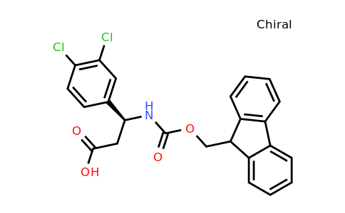 CAS 1260615-83-5 | (S)-3-(3,4-Dichloro-phenyl)-3-(9H-fluoren-9-ylmethoxycarbonylamino)-propionic acid