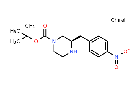 CAS 1260615-84-6 | (R)-3-(4-Nitro-benzyl)-piperazine-1-carboxylic acid tert-butyl ester