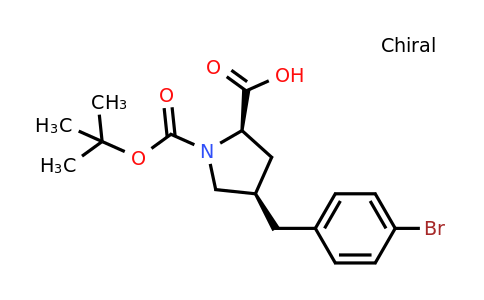 CAS 1260615-86-8 | (4R)-1-BOC-4-(4-Bromobenzyl)-D-proline