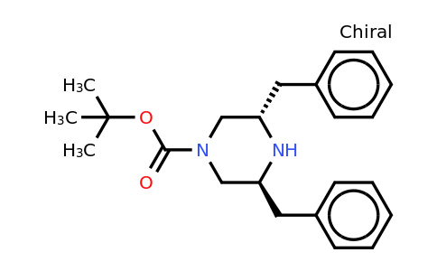 CAS 1260615-88-0 | (3S,5S)-1-N-BOC-3,5-Dibenzyl piperazine
