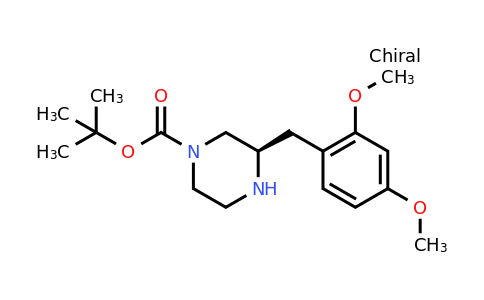 CAS 1260616-04-3 | (R)-3-(2,4-Dimethoxy-benzyl)-piperazine-1-carboxylic acid tert-butyl ester
