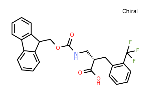 CAS 1260616-24-7 | (S)-2-[(9H-Fluoren-9-ylmethoxycarbonylamino)-methyl]-3-(2-trifluoromethyl-phenyl)-propionic acid