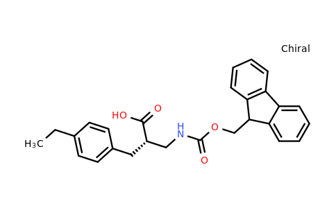 CAS 1260616-53-2 | (S)-3-(4-Ethyl-phenyl)-2-[(9H-fluoren-9-ylmethoxycarbonylamino)-methyl]-propionic acid