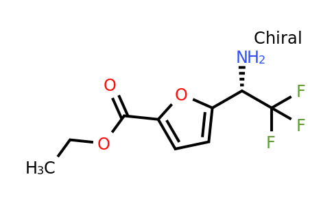 CAS 1260617-19-3 | 5-((S)-1-Amino-2,2,2-trifluoro-ethyl)-furan-2-carboxylic acid ethyl ester