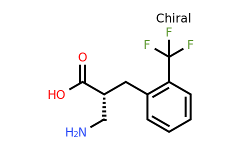 CAS 1260617-59-1 | (R)-2-Aminomethyl-3-(2-trifluoromethyl-phenyl)-propionic acid