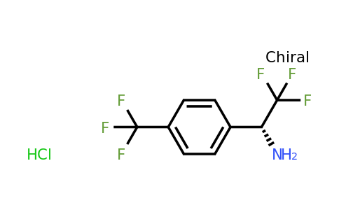 CAS 1260618-04-9 | (R)-2,2,2-Trifluoro-1-(4-trifluoromethyl-phenyl)-ethylamine hydrochloride