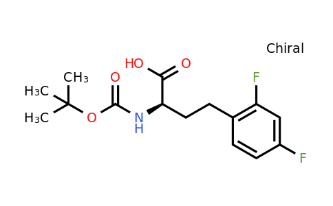 CAS 1260618-19-6 | (R)-2-Tert-butoxycarbonylamino-4-(2,4-difluoro-phenyl)-butyric acid