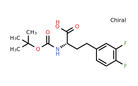 CAS 1260618-21-0 | (S)-2-Tert-butoxycarbonylamino-4-(3,4-difluoro-phenyl)-butyric acid