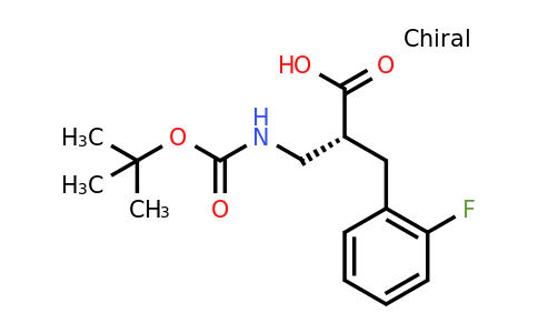CAS 1260618-28-7 | (R)-2-(Tert-butoxycarbonylamino-methyl)-3-(2-fluoro-phenyl)-propionic acid