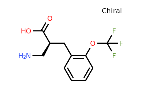CAS 1260618-61-8 | (S)-2-Aminomethyl-3-(2-trifluoromethoxy-phenyl)-propionic acid