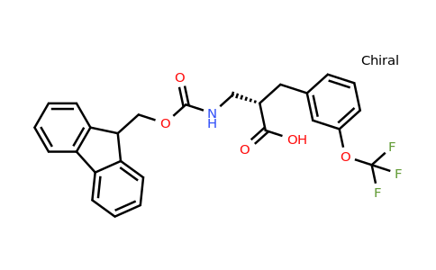 CAS 1260618-77-6 | (S)-2-[(9H-Fluoren-9-ylmethoxycarbonylamino)-methyl]-3-(3-trifluoromethoxy-phenyl)-propionic acid