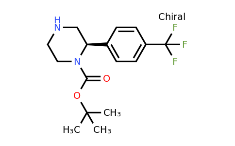 CAS 1260618-91-4 | (R)-2-(4-Trifluoromethyl-phenyl)-piperazine-1-carboxylic acid tert-butyl ester