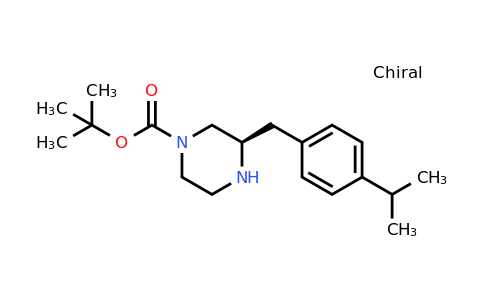 CAS 1260619-03-1 | (R)-3-(4-Isopropyl-benzyl)-piperazine-1-carboxylic acid tert-butyl ester
