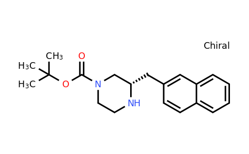 CAS 1260619-04-2 | (S)-3-Naphthalen-2-ylmethyl-piperazine-1-carboxylic acid tert-butyl ester