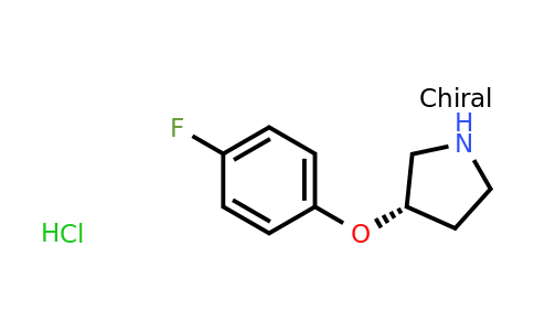 CAS 1260619-17-7 | (S)-3-(4-Fluoro-phenoxy)-pyrrolidine hydrochloride