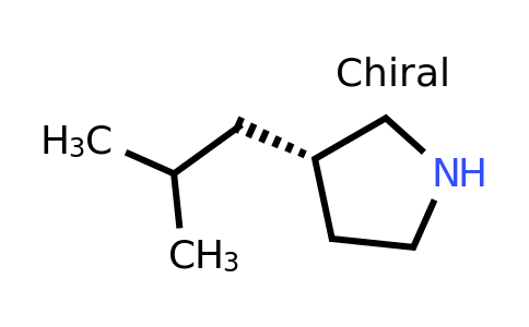 CAS 1260619-35-9 | (3S)-3-Isobutylpyrrolidine