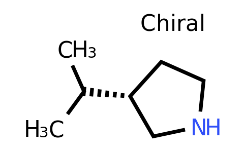 CAS 1260619-47-3 | (3S)-3-(Propan-2-YL)pyrrolidine
