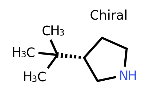 CAS 1260619-48-4 | (3S)-3-Tert-butylpyrrolidine