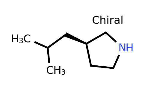 CAS 1260619-51-9 | (3R)-3-Isobutylpyrrolidine
