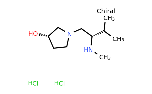 CAS 1260619-57-5 | (S)-1-((S)-3-methyl-2-(methylamino)butyl)pyrrolidin-3-ol dihydrochloride