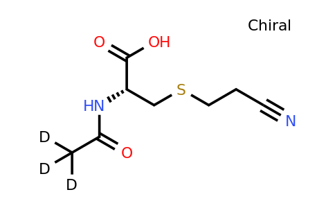 CAS 1260619-59-7 | N-acetyl-D3-S-(2-cyanoethyl)-L-cysteine
