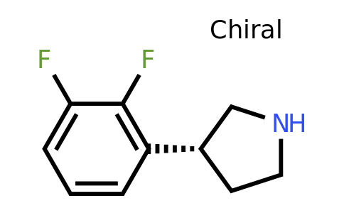 CAS 1260619-66-6 | (3R)-3-(2,3-Difluorophenyl)pyrrolidine