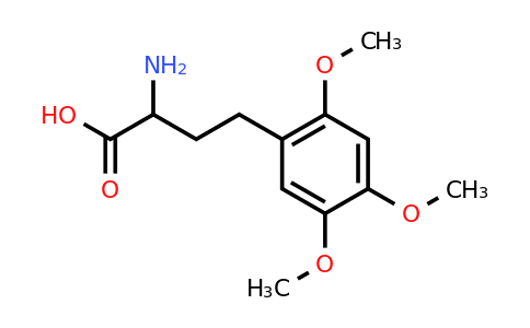 CAS 1260636-51-8 | 2-Amino-4-(2,4,5-trimethoxy-phenyl)-butyric acid