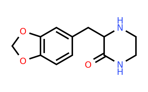 CAS 1260636-88-1 | 3-Benzo[1,3]dioxol-5-ylmethyl-piperazin-2-one