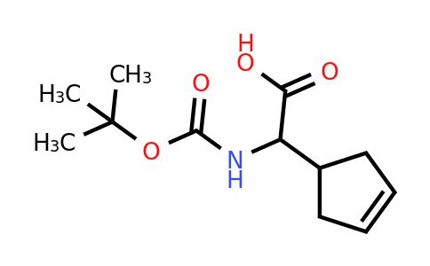 CAS 1260636-93-8 | Tert-butoxycarbonylamino-cyclopent-3-enyl-acetic acid