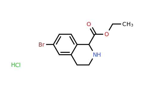 CAS 1260637-67-9 | Ethyl 6-bromo-1,2,3,4-tetrahydro-isoquinoline-1-carboxylate hydrochloride