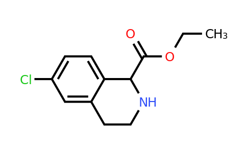 CAS 1260638-15-0 | Ethyl 6-chloro-1,2,3,4-tetrahydro-isoquinoline-1-carboxylate