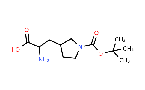 CAS 1260638-22-9 | 2-Amino-3-[1-(tert-butoxycarbonyl)pyrrolidin-3-YL]propanoic acid