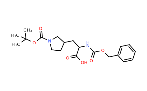 CAS 1260638-40-1 | 3-(2-Benzyloxycarbonylamino-2-carboxy-ethyl)-pyrrolidine-1-carboxylic acid tert-butyl ester