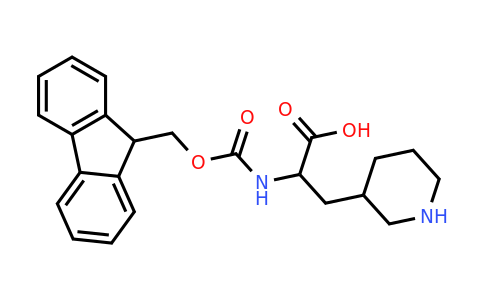 CAS 1260638-46-7 | 2-(9H-Fluoren-9-ylmethoxycarbonylamino)-3-piperidin-3-YL-propionic acid