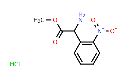 Amino-(2-nitro-phenyl)-acetic acid methyl ester hydrochloride
