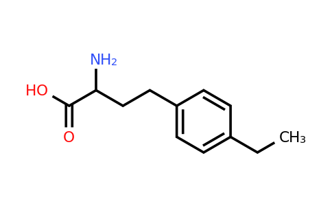 CAS 1260639-60-8 | 2-Amino-4-(4-ethyl-phenyl)-butyric acid