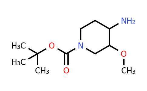 CAS 1260639-98-2 | tert-butyl 4-amino-3-methoxypiperidine-1-carboxylate