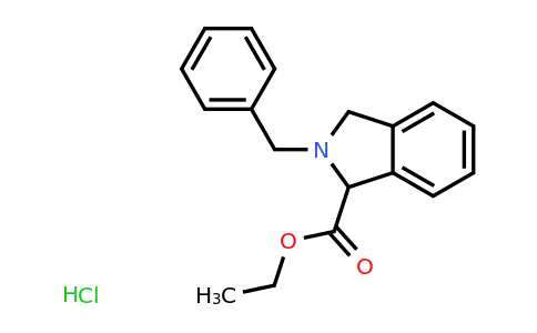 CAS 1260640-69-4 | 2-Benzyl-2,3-dihydro-1H-isoindole-1-carboxylic acid ethyl ester hydrochloride