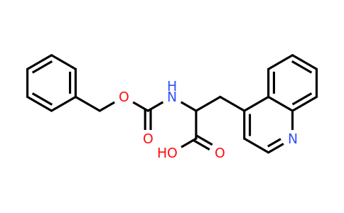 CAS 1260640-88-7 | 2-Benzyloxycarbonylamino-3-quinolin-4-yl-propionic acid