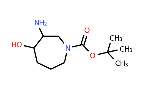 CAS 1260641-53-9 | tert-butyl 3-amino-4-hydroxy-azepane-1-carboxylate