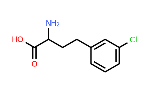 CAS 1260642-56-5 | 2-Amino-4-(3-chloro-phenyl)-butyric acid