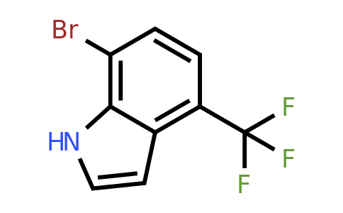 CAS 1260649-67-9 | 7-bromo-4-(trifluoromethyl)-1H-indole
