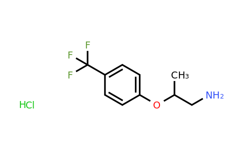 CAS 1260651-23-7 | 2-(4-(Trifluoromethyl)phenoxy)propan-1-amine hydrochloride