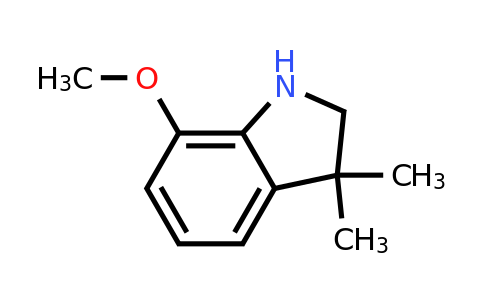 CAS 1260651-39-5 | 7-Methoxy-3,3-dimethylindoline