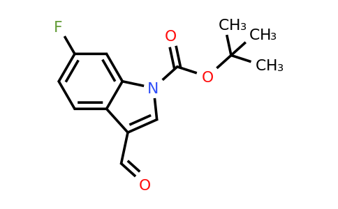 CAS 1260651-68-0 | tert-butyl 6-fluoro-3-formyl-indole-1-carboxylate