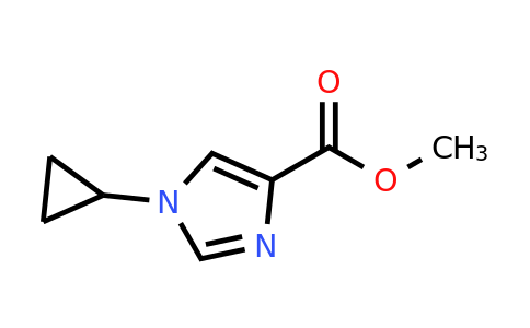 CAS 1260655-08-0 | Methyl 1-cyclopropyl-1H-imidazole-4-carboxylate