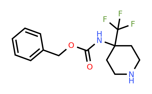 CAS 1260656-72-1 | (4-Trifluoromethyl-piperidin-4-yl)-carbamic acid benzyl ester