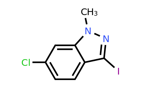 CAS 1260656-83-4 | 6-chloro-3-iodo-1-methyl-1H-indazole