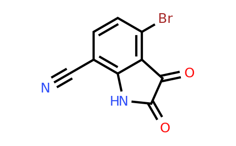 CAS 1260657-76-8 | 4-Bromo-2,3-dioxoindoline-7-carbonitrile
